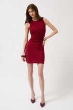 Ruched Mini Burdaydy Dress