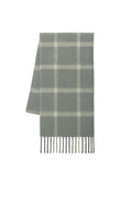 Striped Soft-Textured Gray Shawl