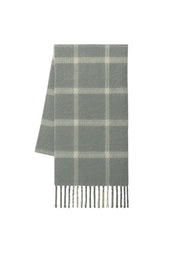 Striped Soft Textured Gray Shawl