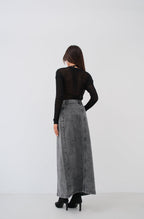 Fitilli Sheer Black Blouse