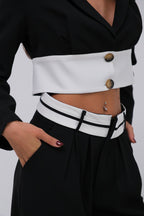 Garnili Jacket Pants Black Takim