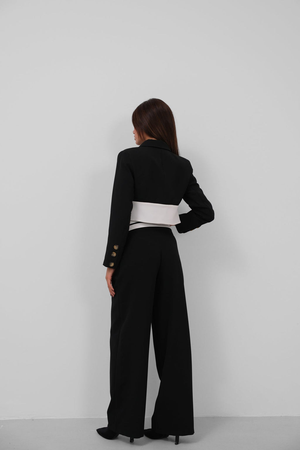 Garnili Jacket Pants Black Takim