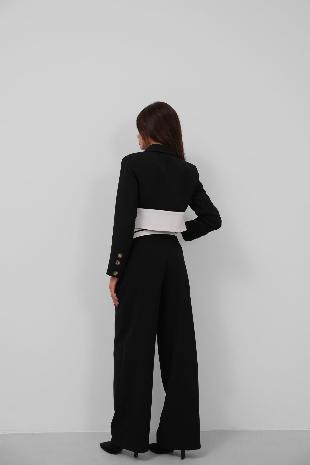 Garnili Jacket Pants Black Takim