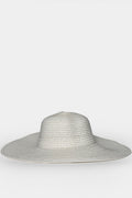Wide Straw White Hat