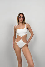 Ring Detay Buckle White Mayokini