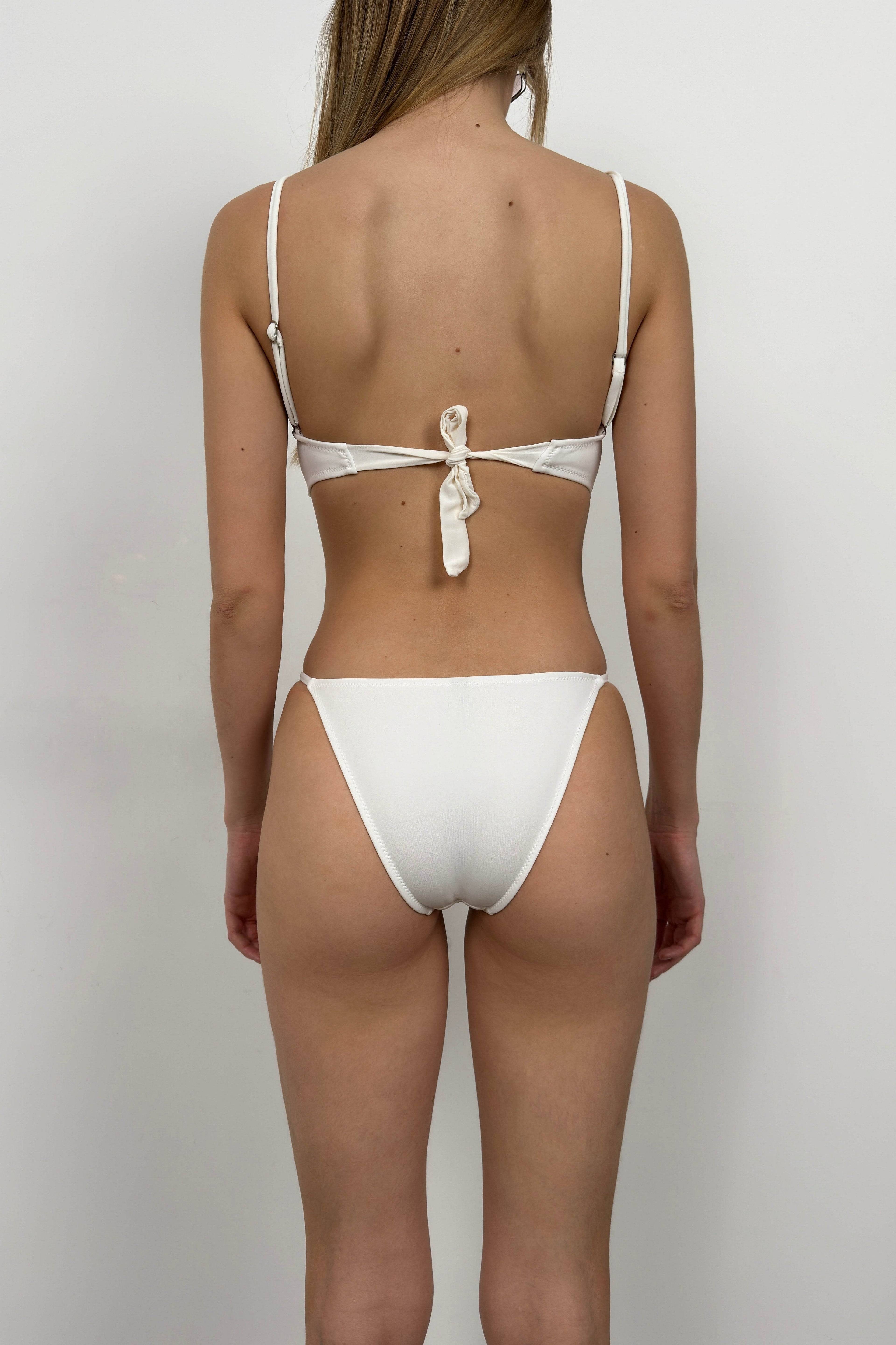 Ring Detay Buckle White Mayokini