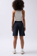 Halter Neck White Crop Top