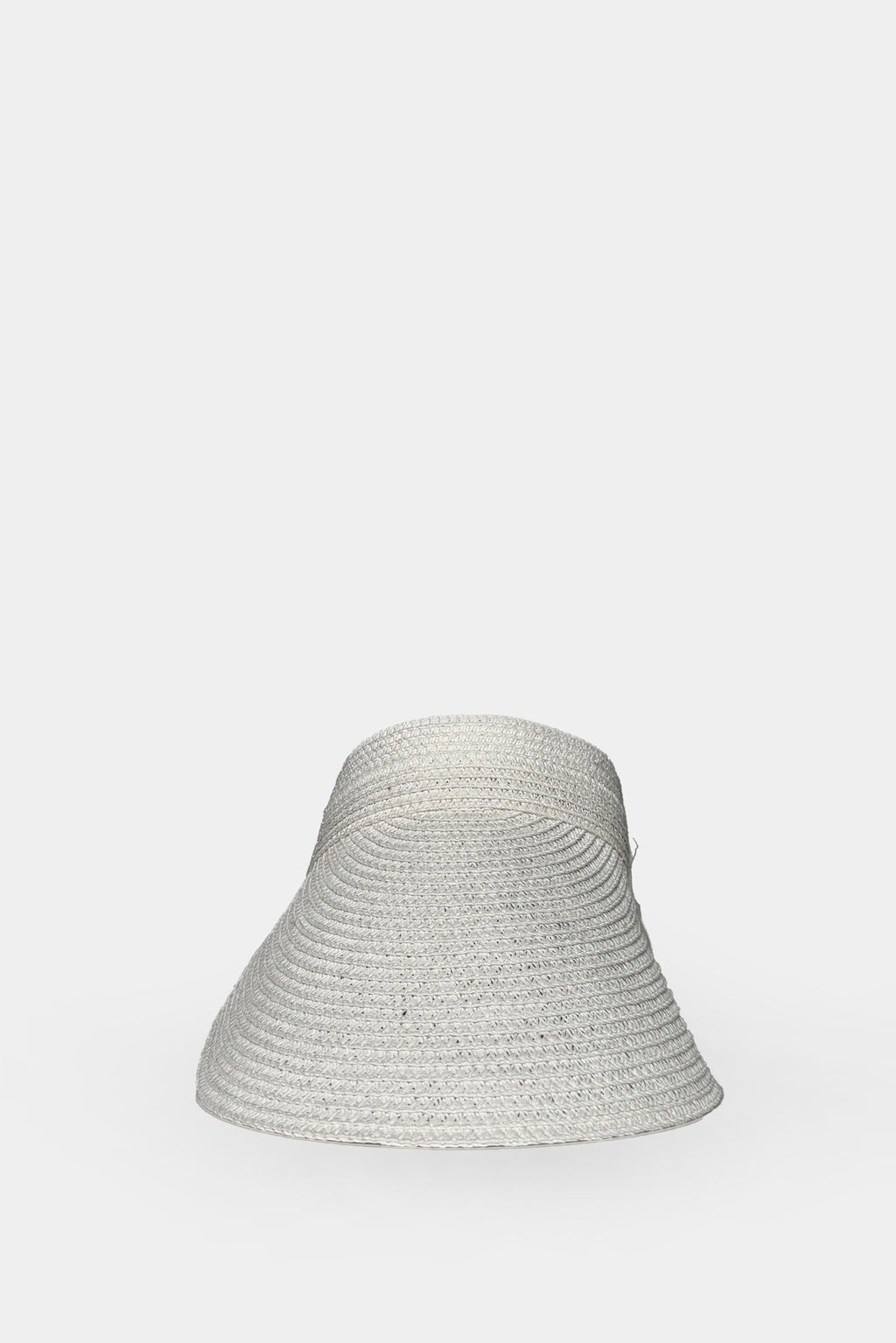 Straw Visor White Hat