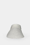 Straw Visor White Hat