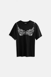 Underwear Detail Black T-Shirt