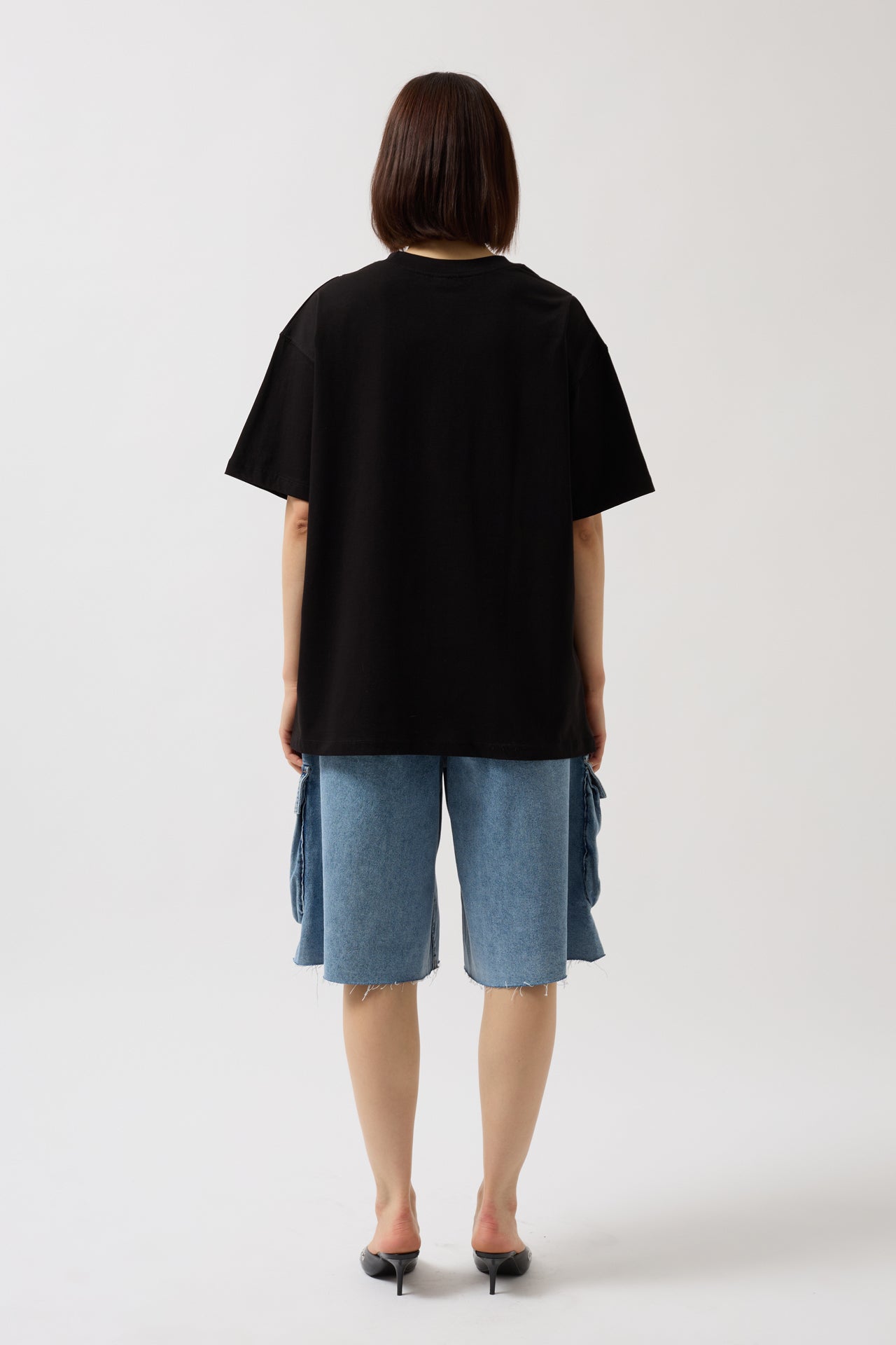 Underwear Detail Black T-Shirt
