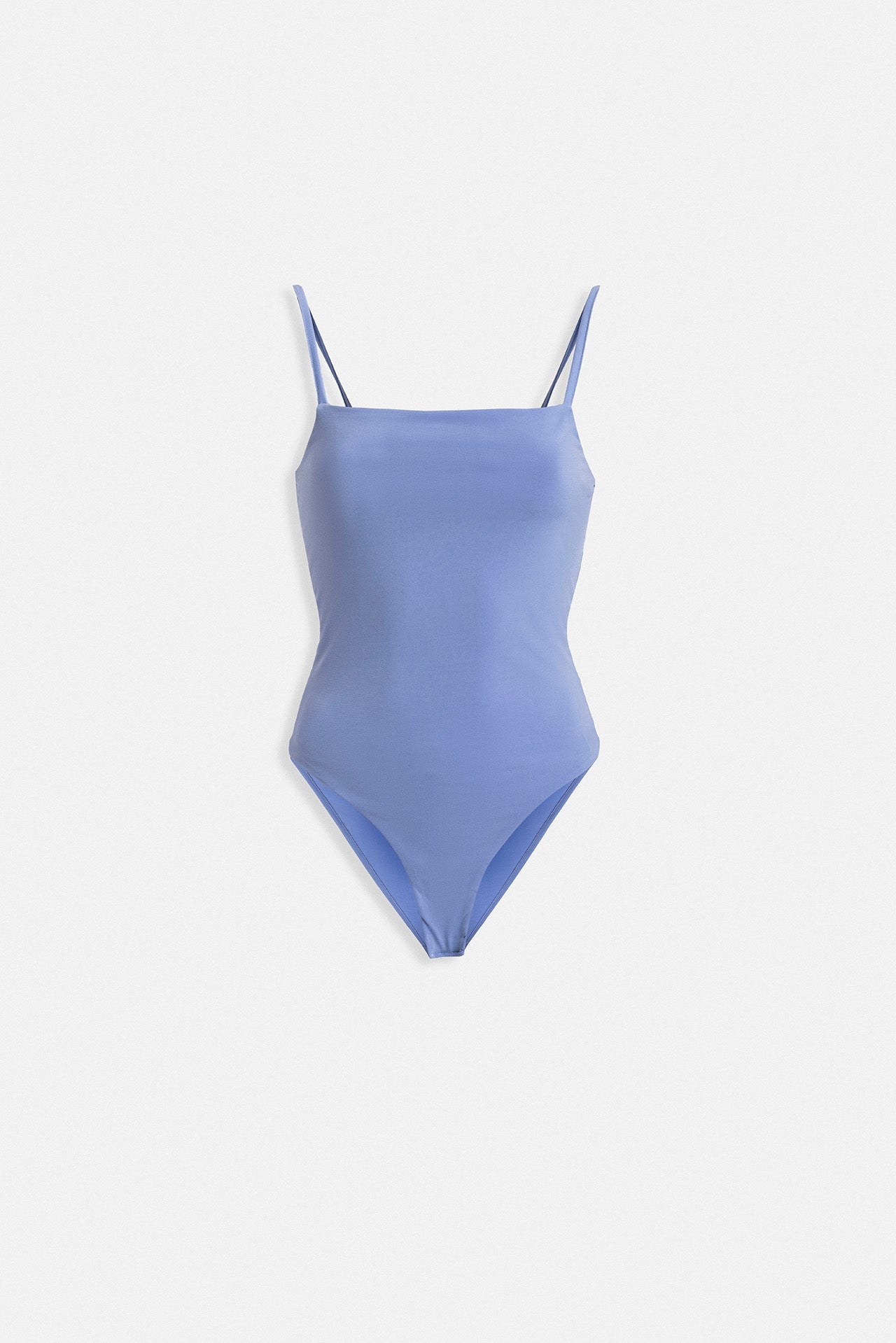 Spaghetti Strap Baby Blue Bodysuit