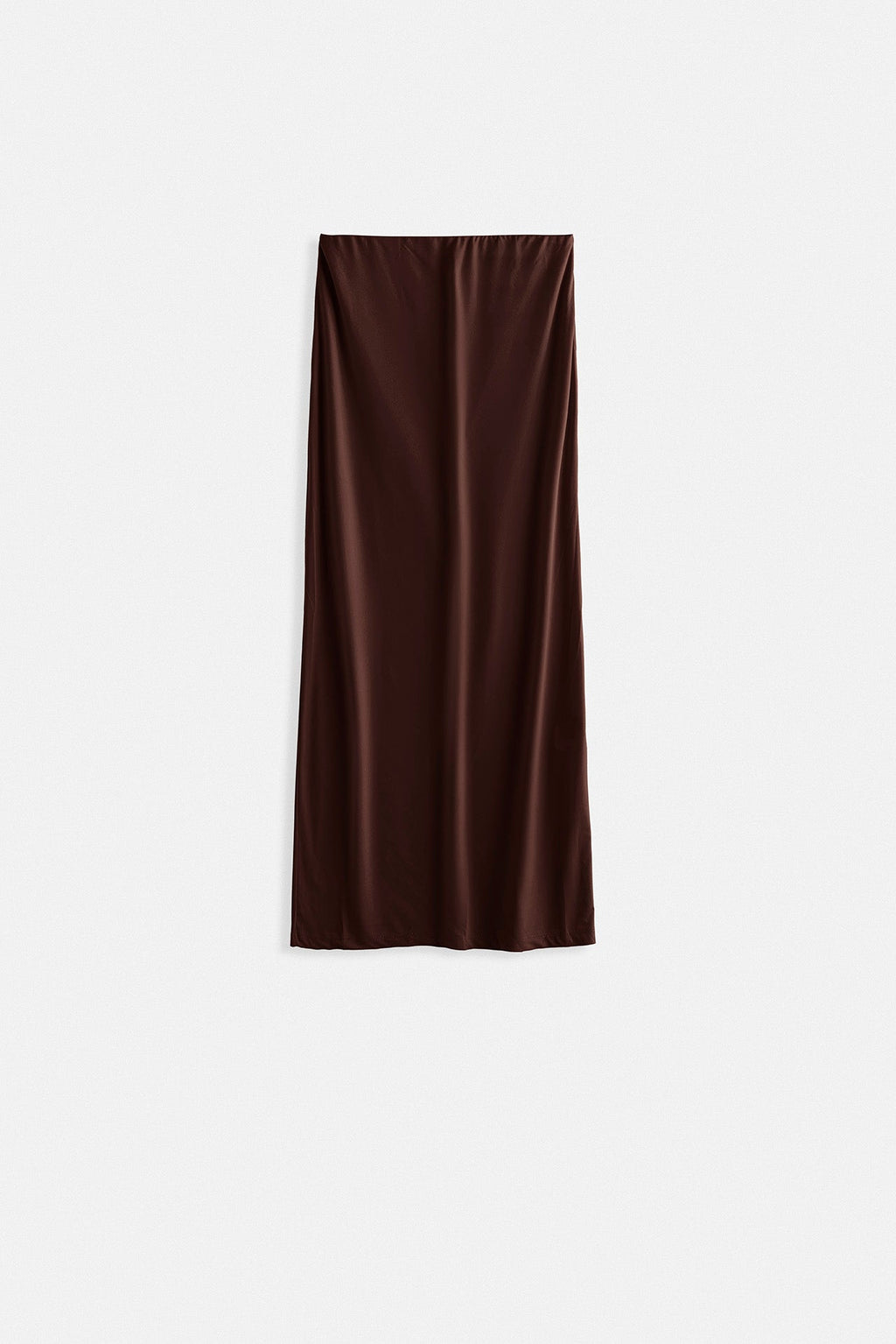 Pencil Midi Brown Skirt