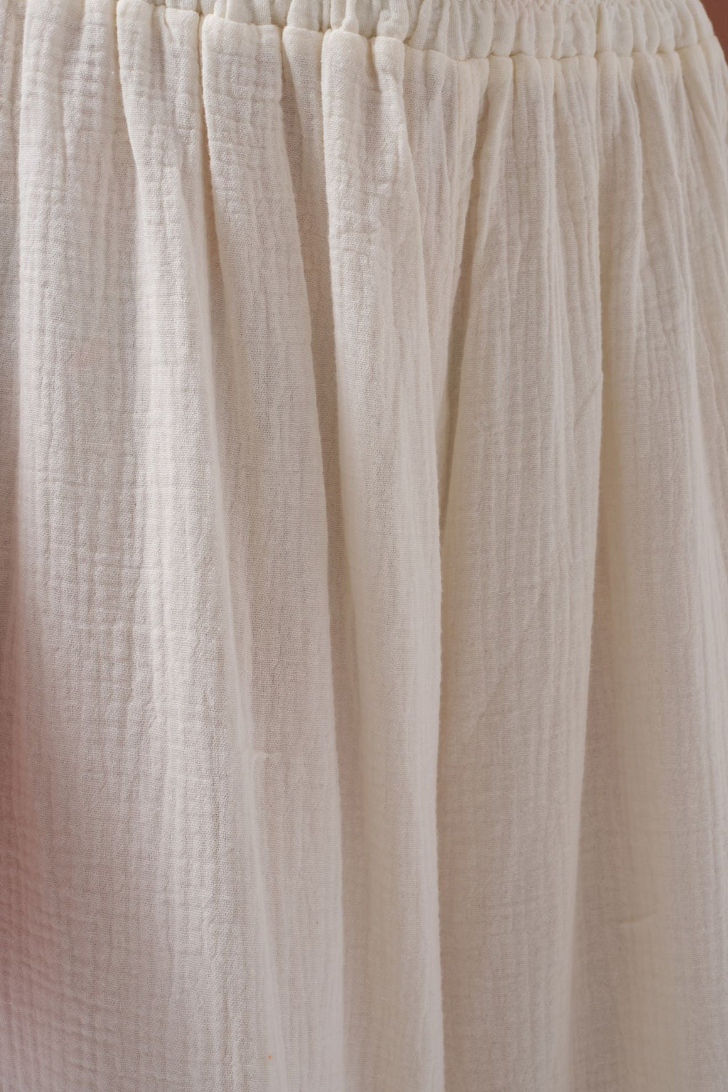 Kalin Waistt Ecru Linen Pants