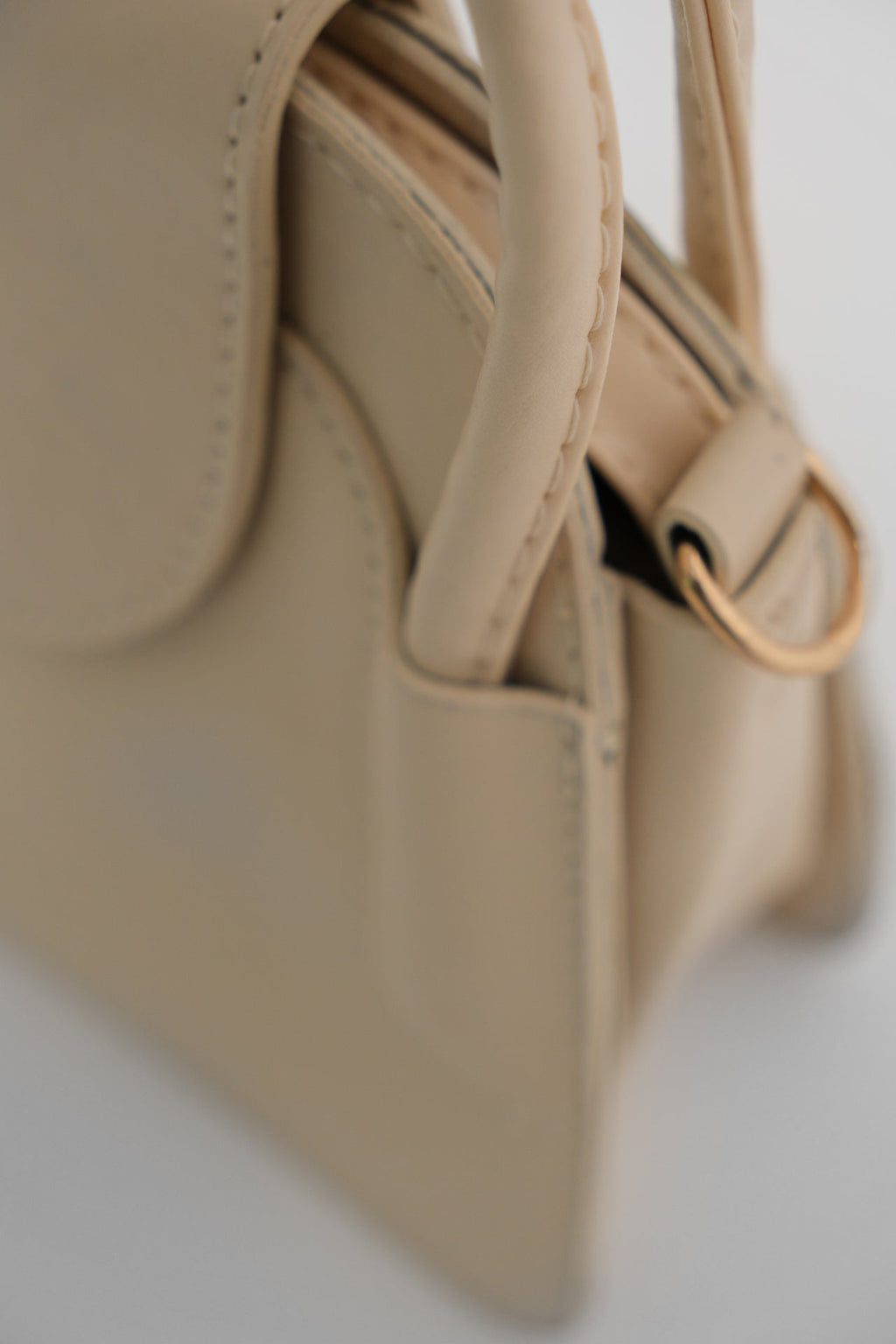 Flap Daily Beige Bag