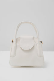 Casual White Bag with Cover
