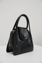 Flap Daily Black Bag