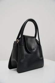 Casual Black Bag with Cover