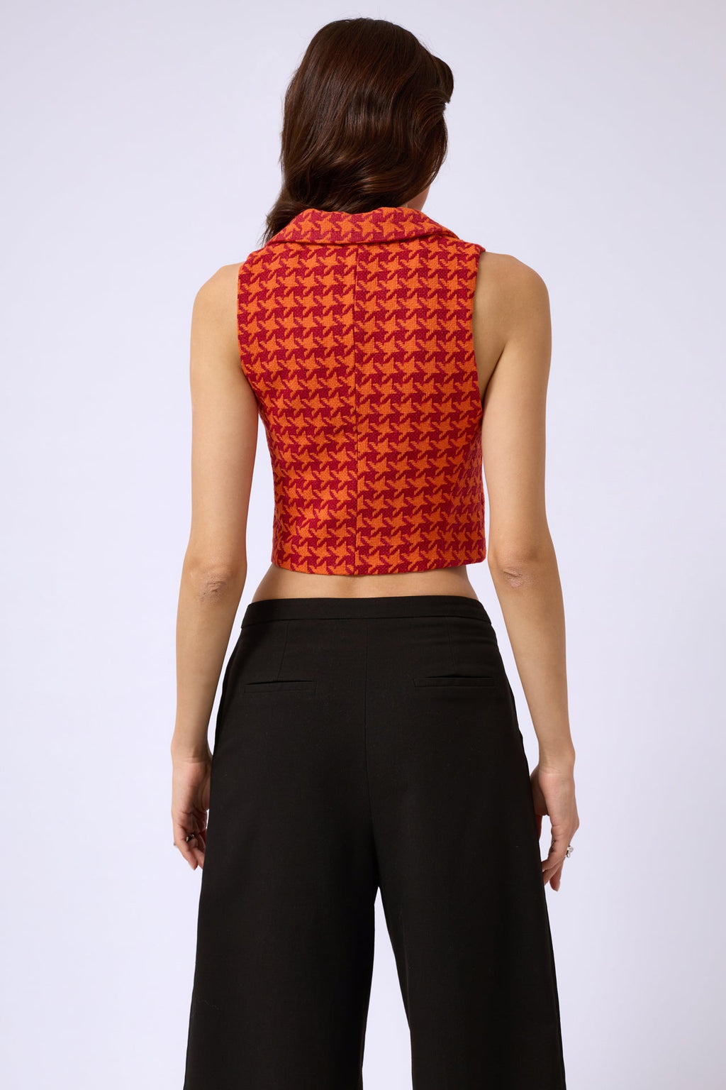 Kazayagi Orange Crop Vest