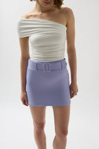 Waistted Lila Mini Skirt