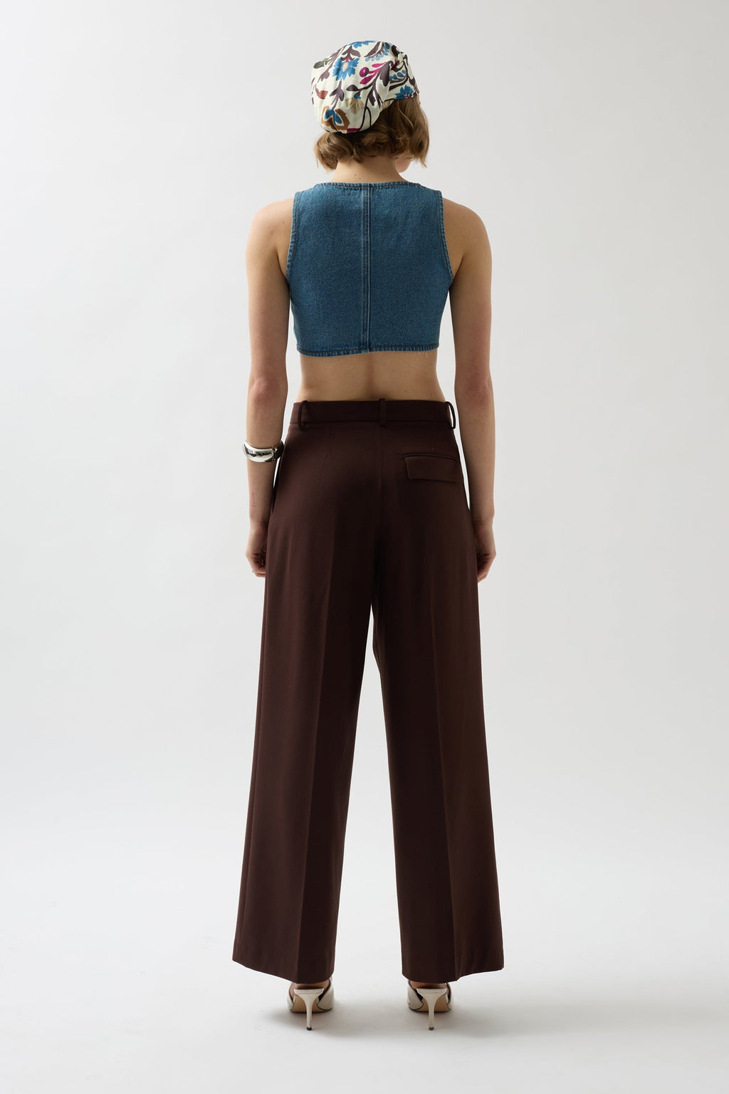 Denim Pocket Blue Vest