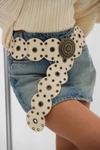 Cowboy White Belt