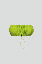 Elastic Detay Lime Strapless Crop