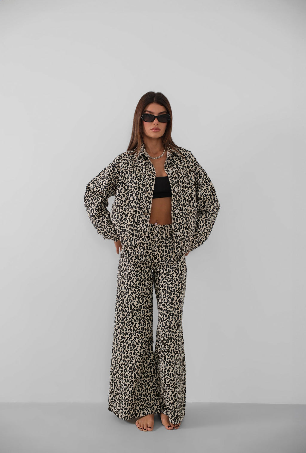 Leopardd Patterned Jacket