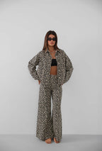 Leopardd Patterned Jacket