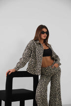 Leopardd Patterned Jacket