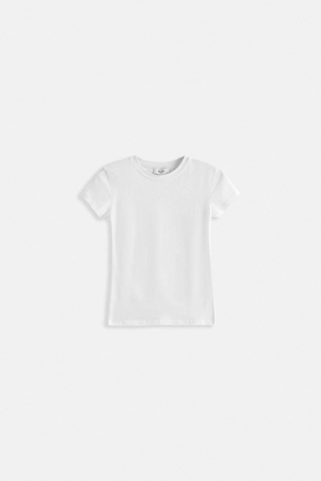 Stretch Basic White T-Shirt