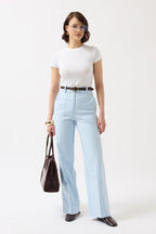 Stretch Basic White T-Shirt