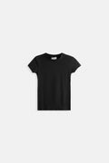 Stretch Basic Black T-Shirt