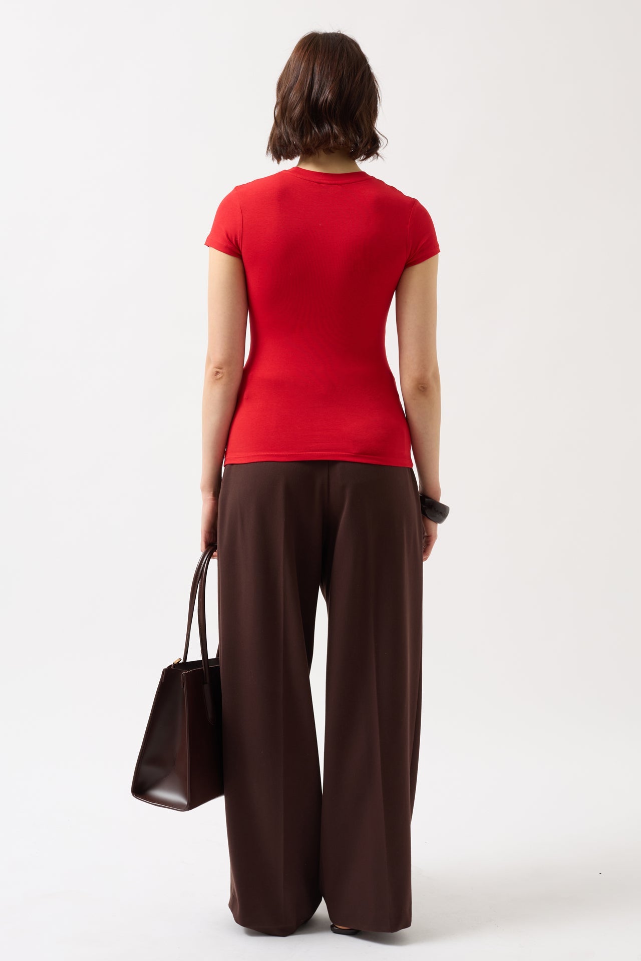 Stretch Basic Red T-Shirt