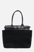 Milbag Belt Detail Sleeve Black Bag