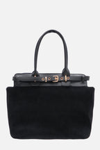 Milbag Belt Detail Sleeve Black Bag
