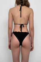 Knit Black Bikini