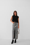 Knit Patterned Tie Knit Suveter