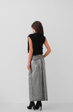Knit Patterned Tie Knit Suveter