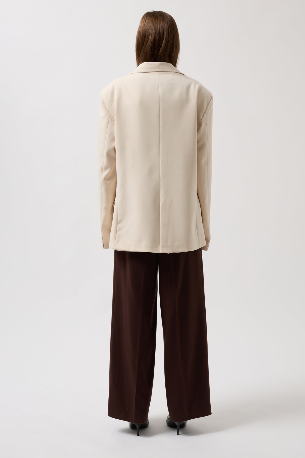 Oversize Pocket Detail Stone Jacket