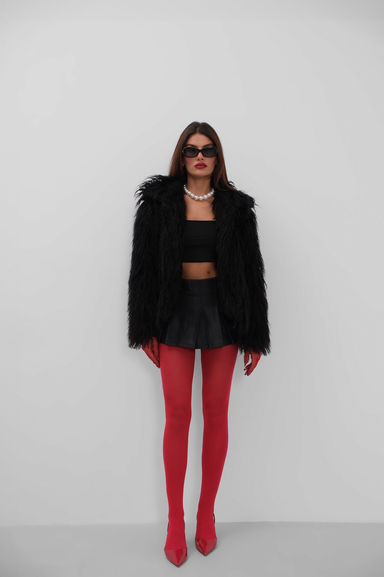 Plush Black Jacket