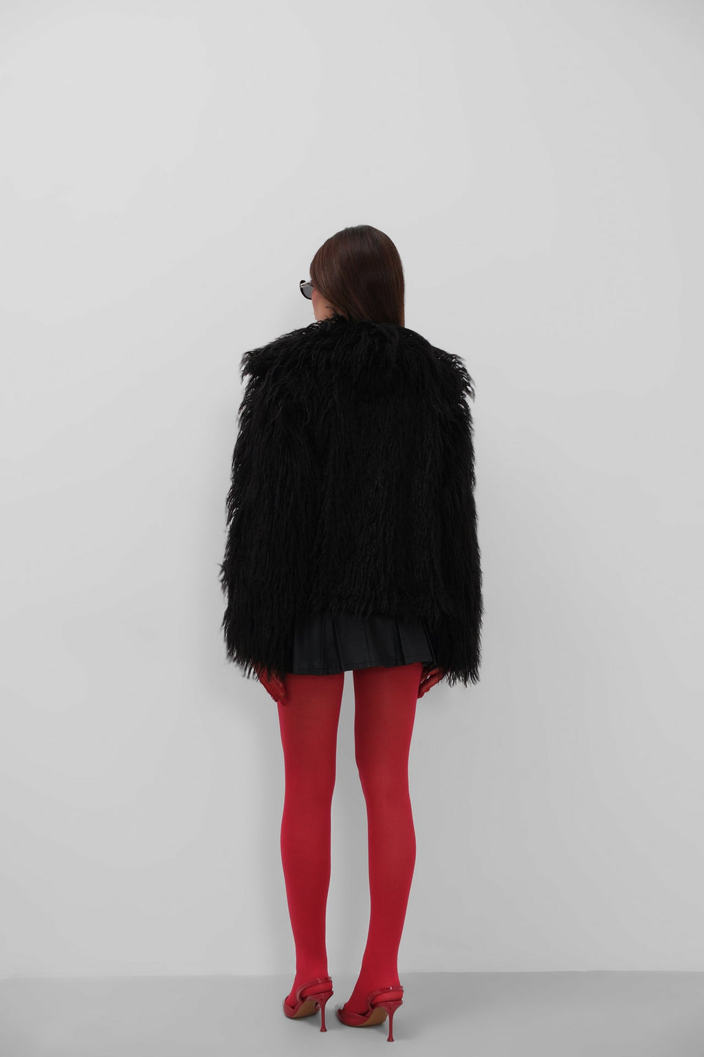Plush Black Jacket