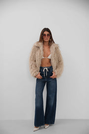 Plush Beige Jacket