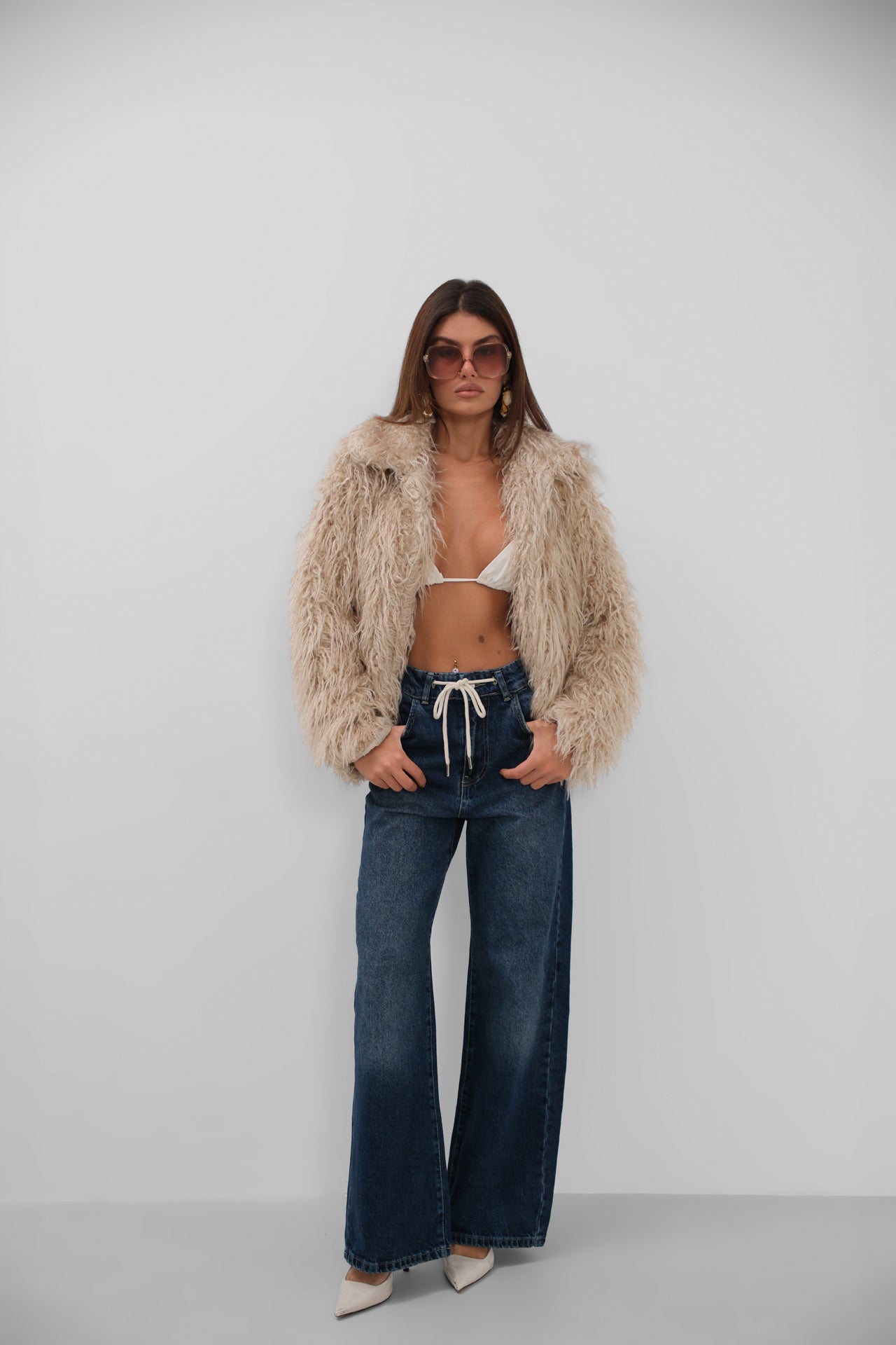 Plush Beige Jacket