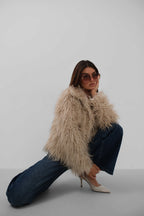 Plush Beige Jacket