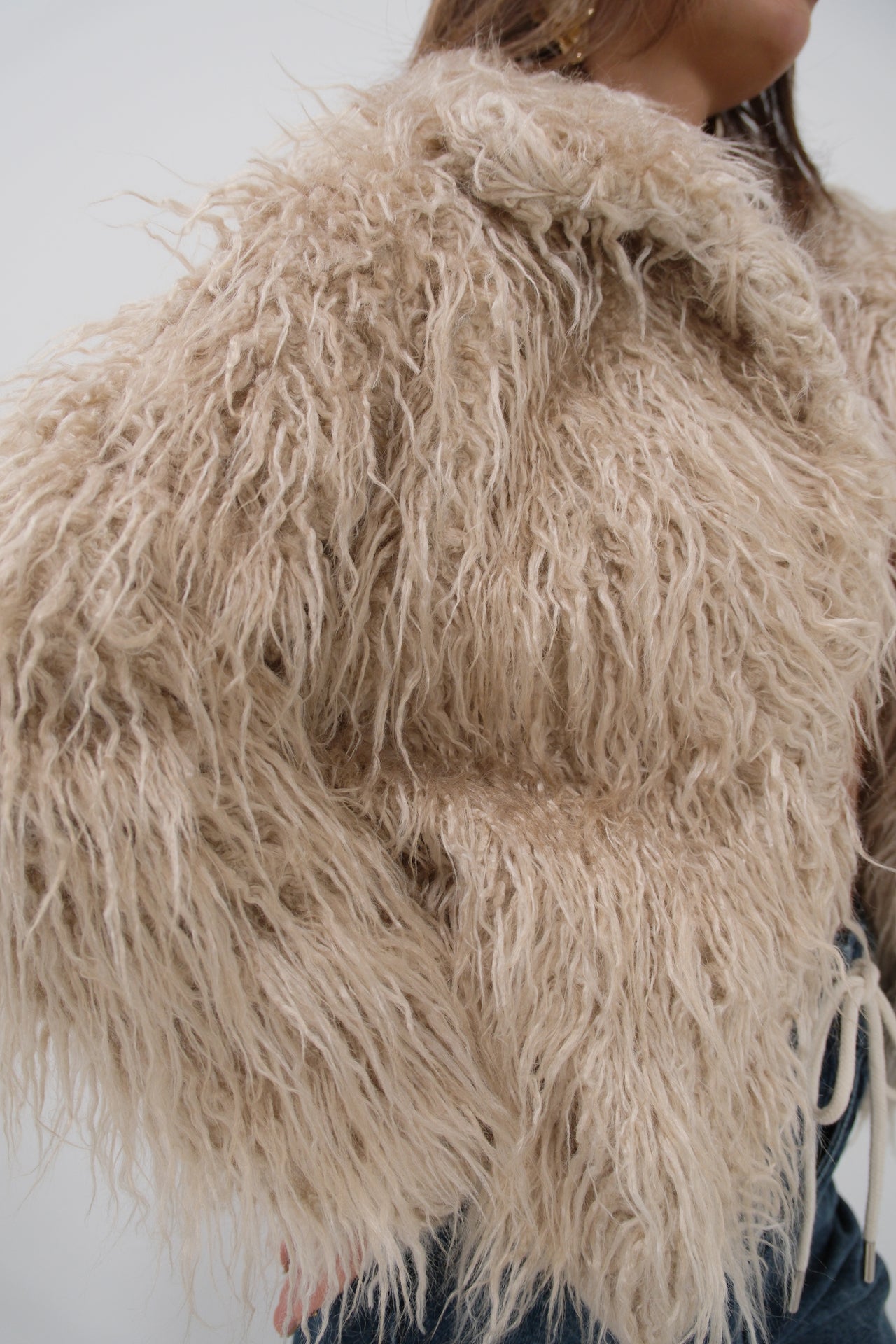 Plush Beige Jacket