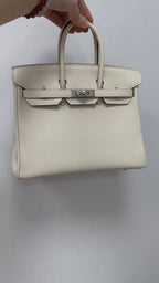 Handmade Genuine Leather 25 Top Handle Bag