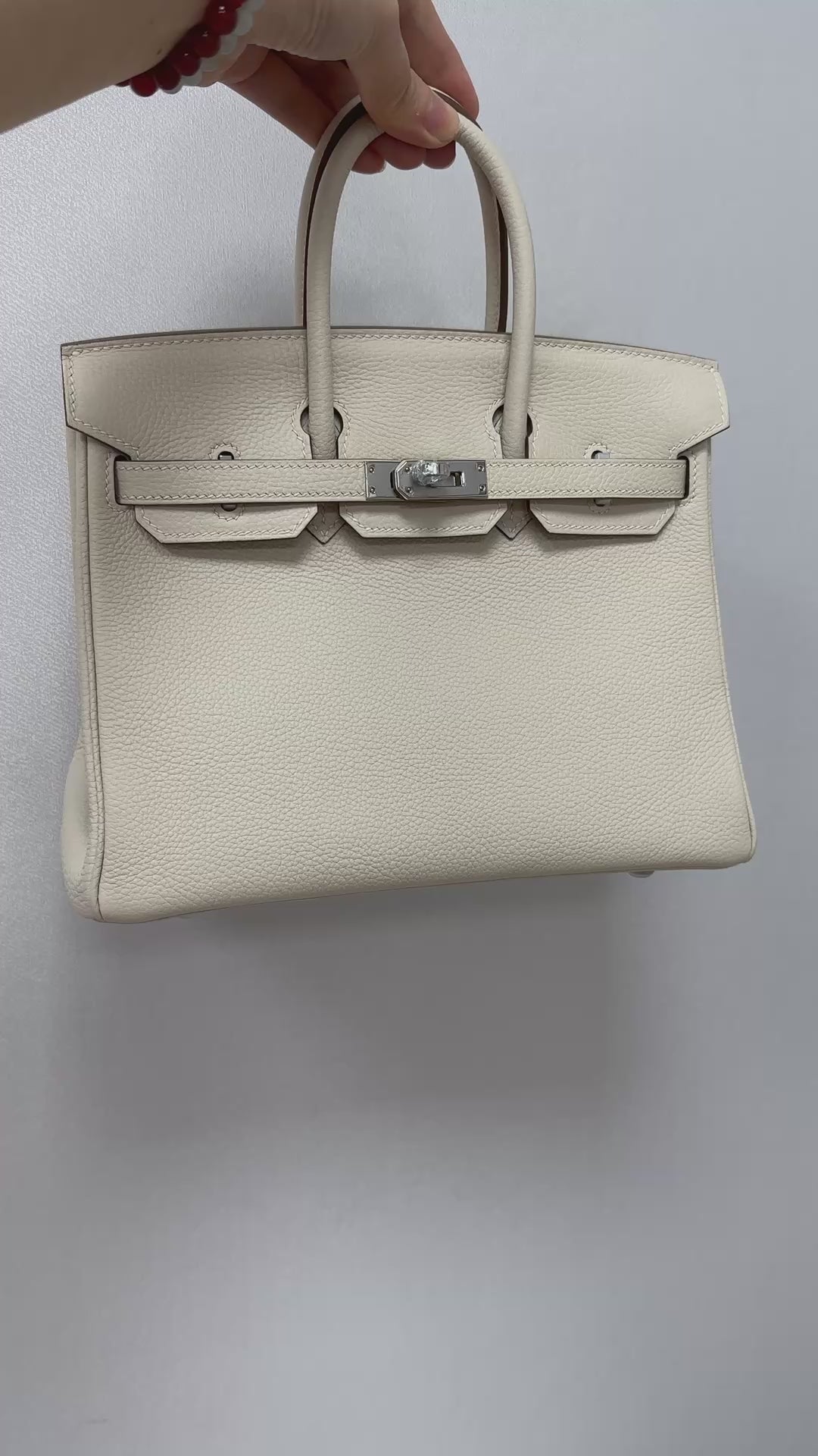 Handmade Genuine Leather 25 Top Handle Bag