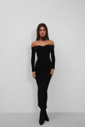 Sandy Kalem Black Dress
