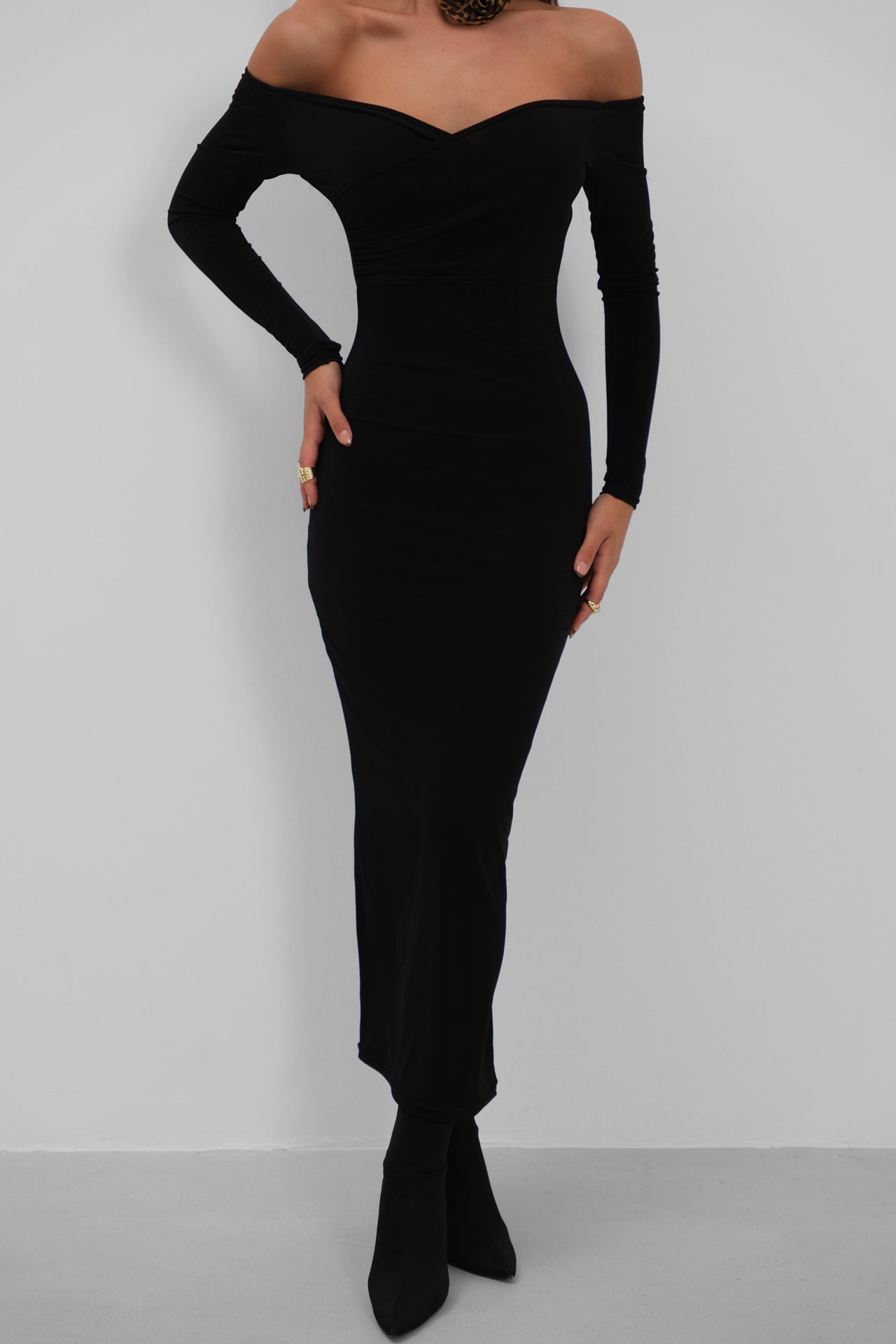 Sandy Kalem Black Dress